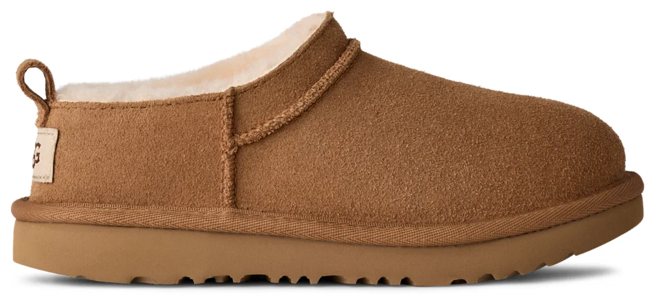 Детские ботинки для девочек с низким профилем UGG Micro, UGG, Chestnut