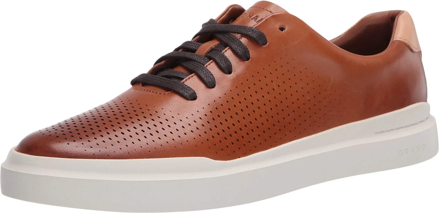 Детские кроссовки для мальчиков с перфорацией Grandpro Rally Cole Haan, Brown