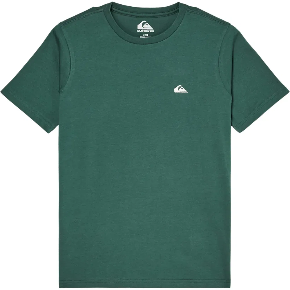 Детская футболка с коротким рукавом с принтом Quiksilver Basic, Green