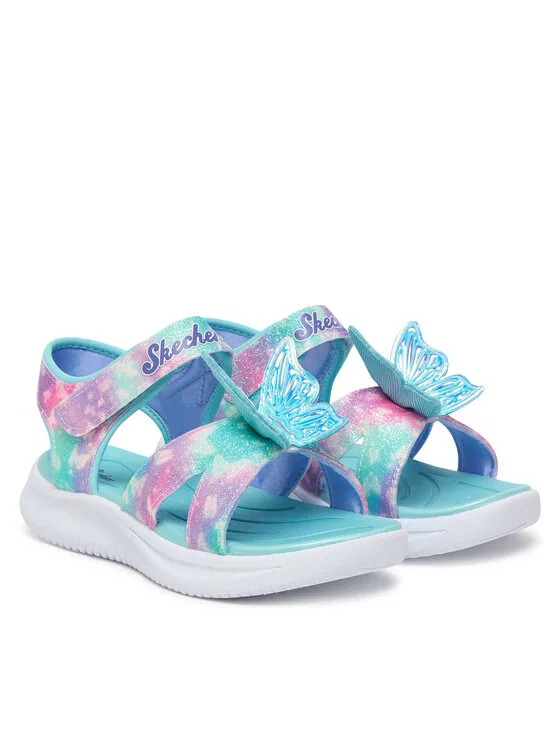 Сандалии Jumpsters Sandal - Butterfly Brites Skechers, синий — фото 2