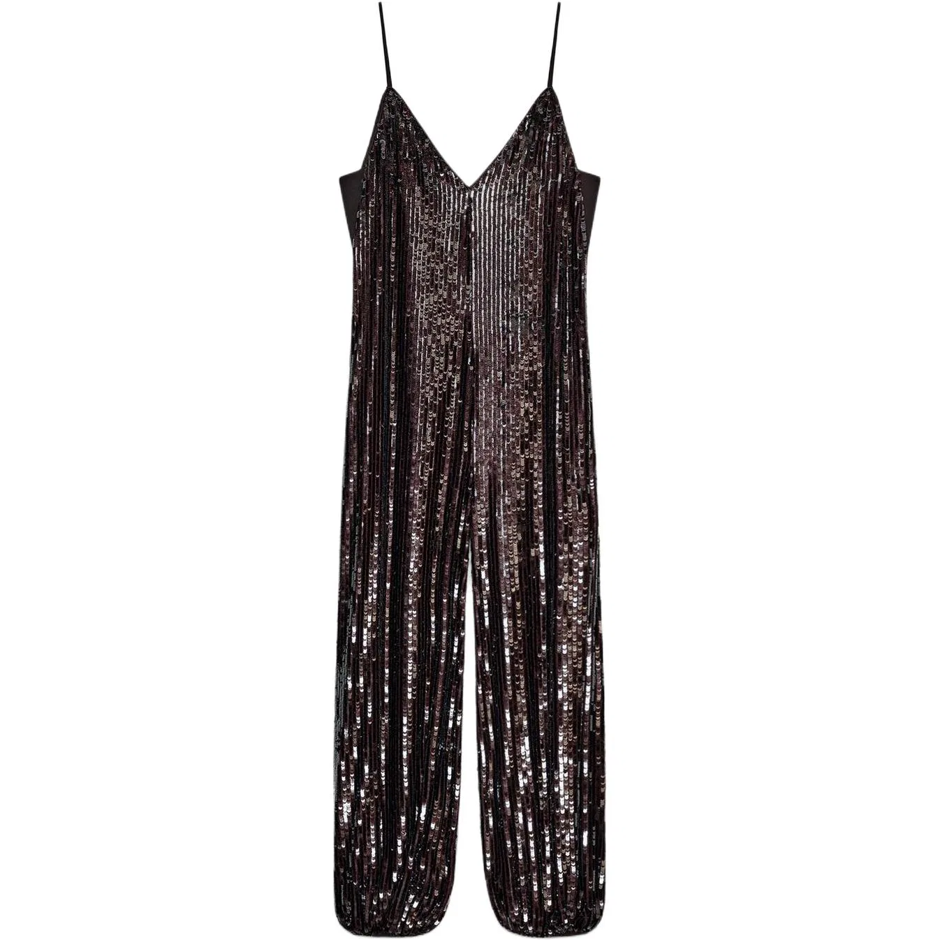 ZARA Женский комбинезон ZW Limited Edition, Brown