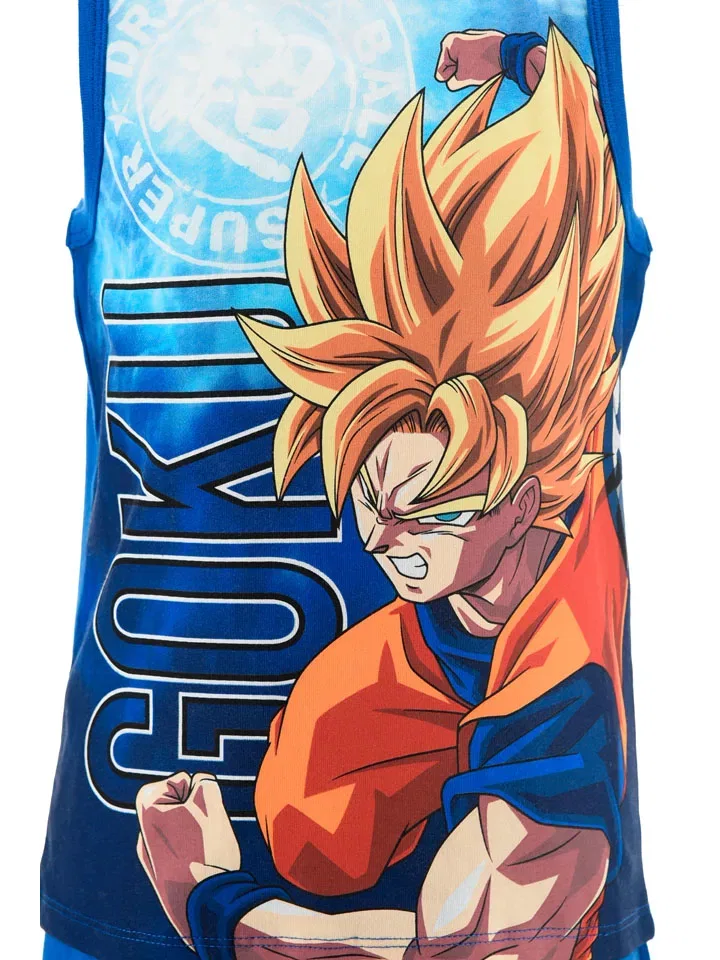 Пижама с принтом Dragon Ball, голубой — фото 3