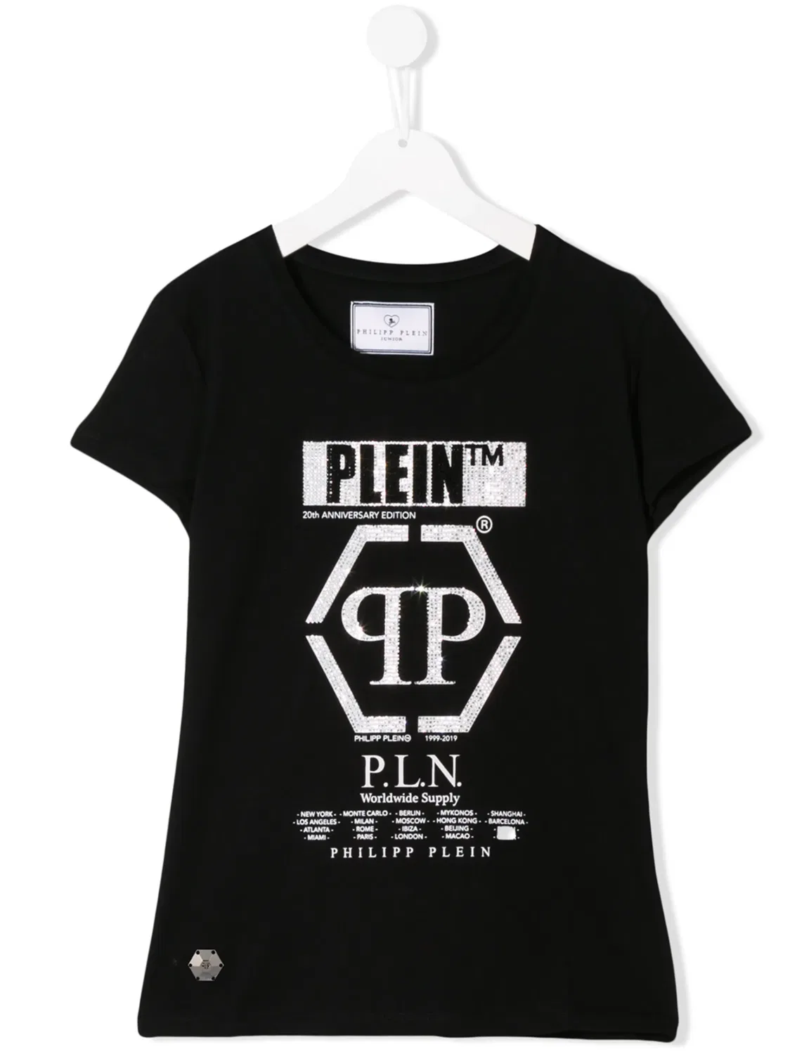 Футболка к 20-летию Philipp Plein, черный