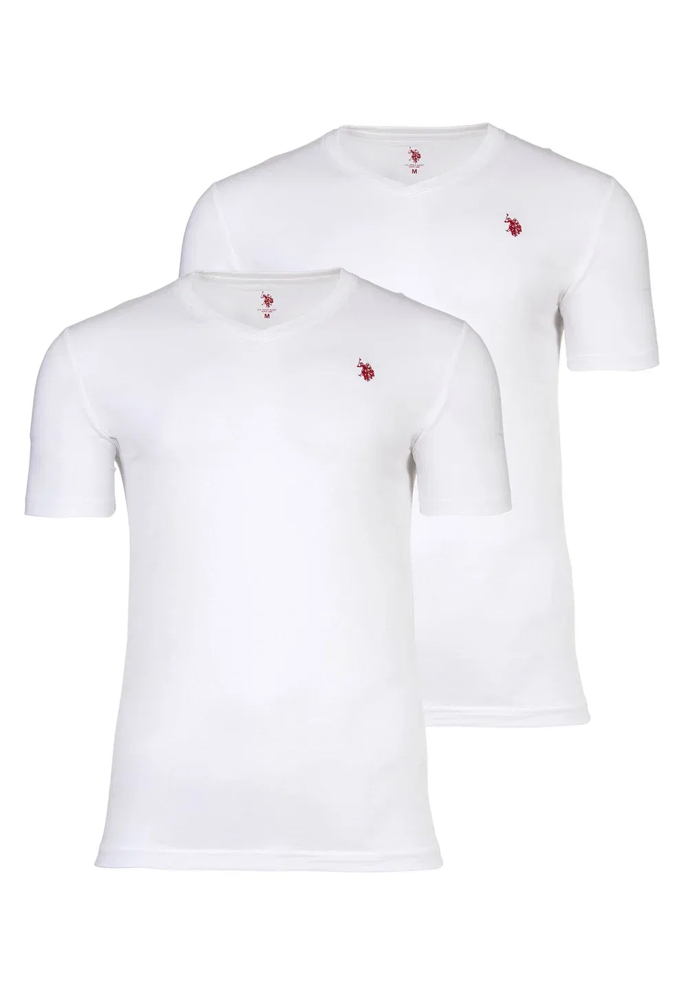 Комплект из 2 базовых футболок U.S. Polo Assn., Weiss