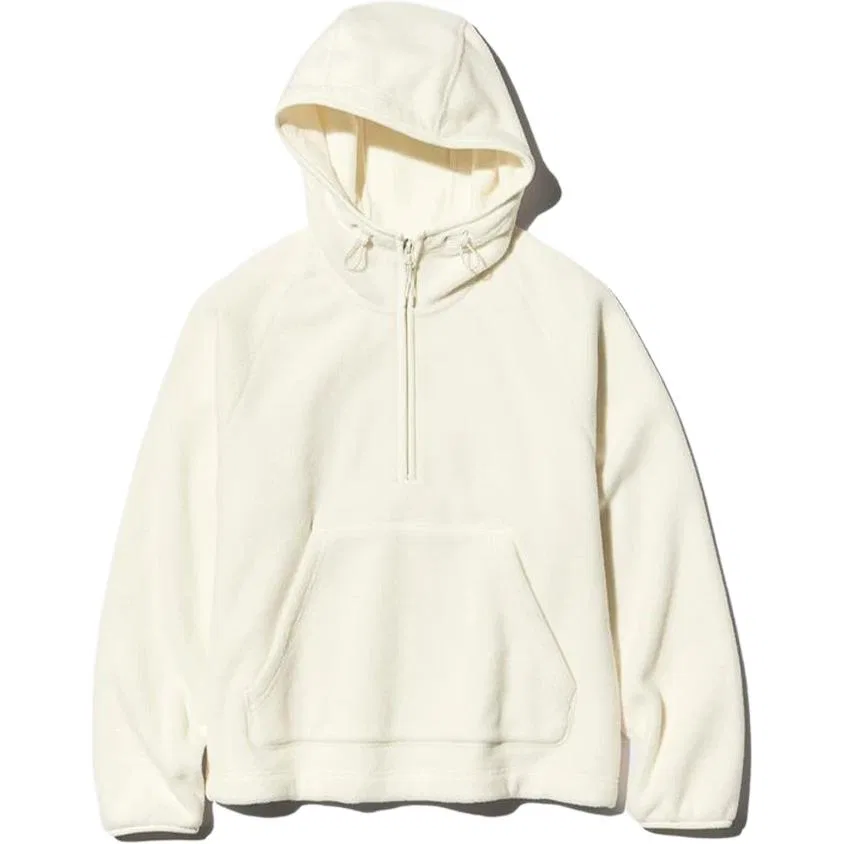 Женский худи с капюшоном Ivory UNIQLO, Ivory