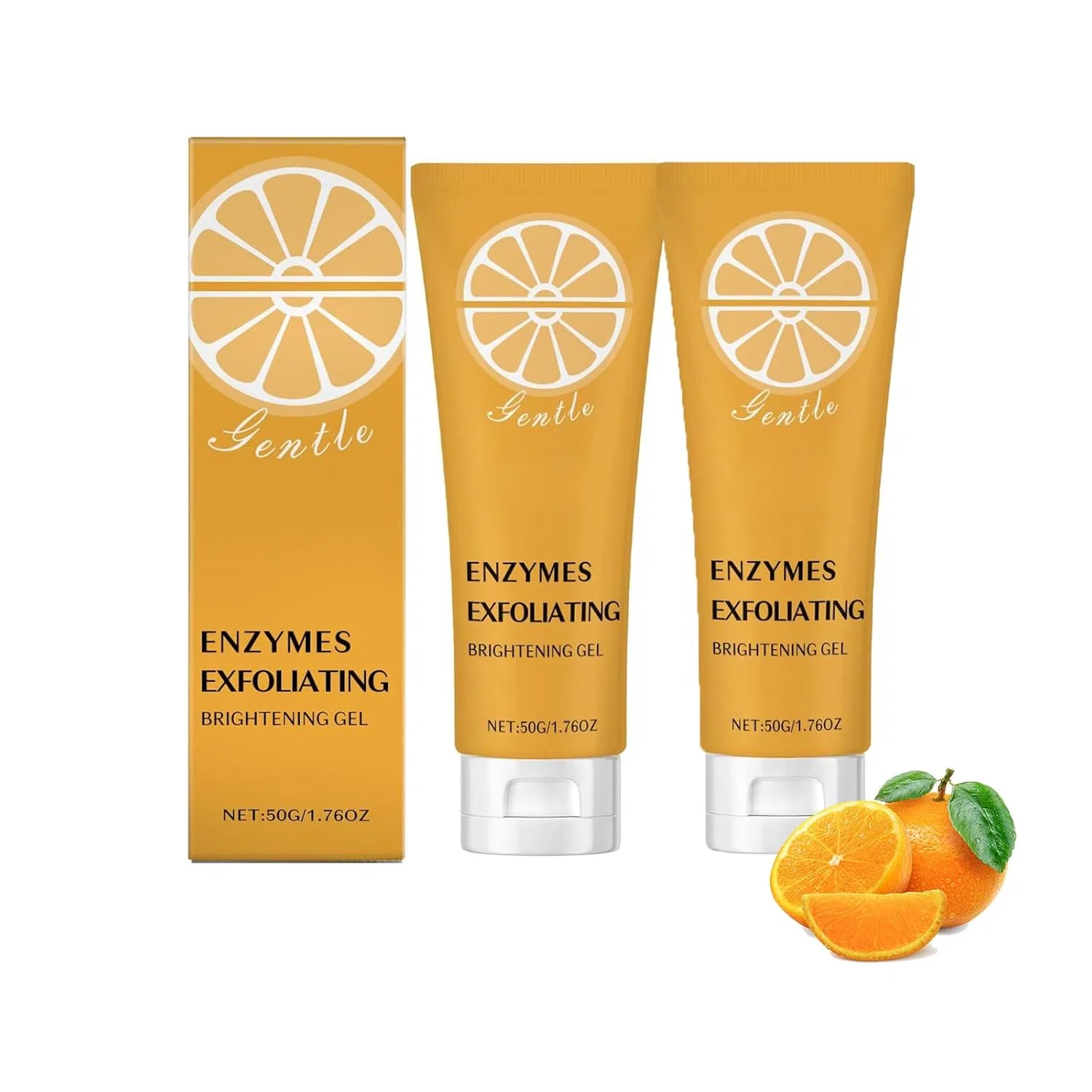 Эксфолиирующий гель Orange Enzymes, 50 г, 2 шт Generic