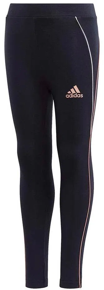 Детские леггинсы с длинным рукавом Adidas Lg Cot Tight, Schwarz