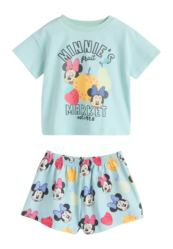 Комплект пижам с принтом Minnie Mouse Regular Fit Next, красный, синий, розовый — фото 4