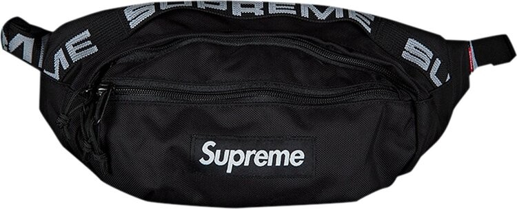 

Сумка Supreme Waist Bag Black, черный