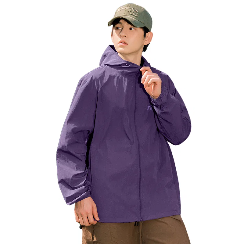 Детская ветровка с защитой от солнца MINISO, Aurora Purple — фото 3