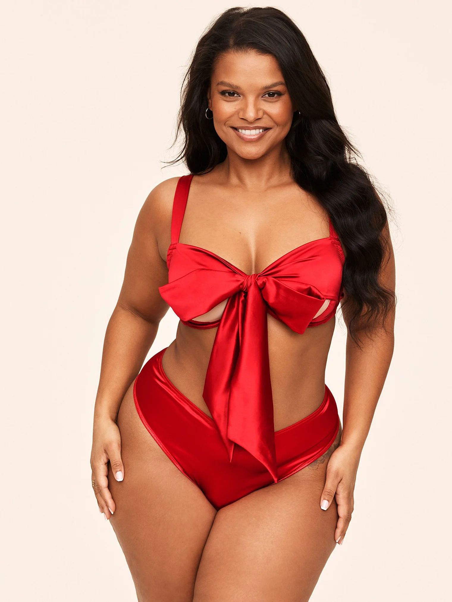 Трусы Victoria's Secret Adore Me Gynger Bikini, красный — фото 2