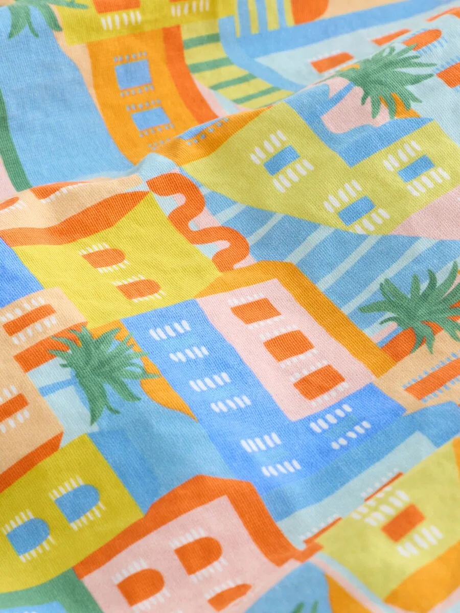 Шорты для серфинга Next Board Shorts 'Signature' желтого цвета — фото 4
