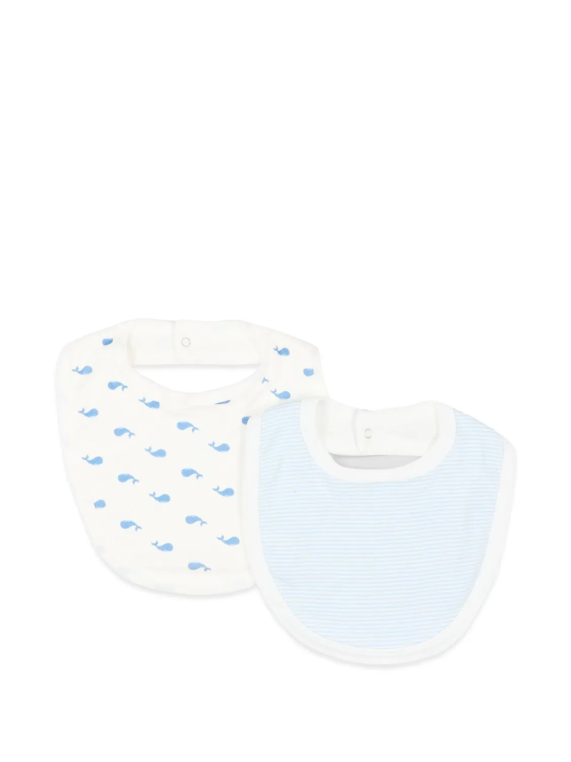 Комплект из двух нагрудников с принтом Petit Bateau, синий