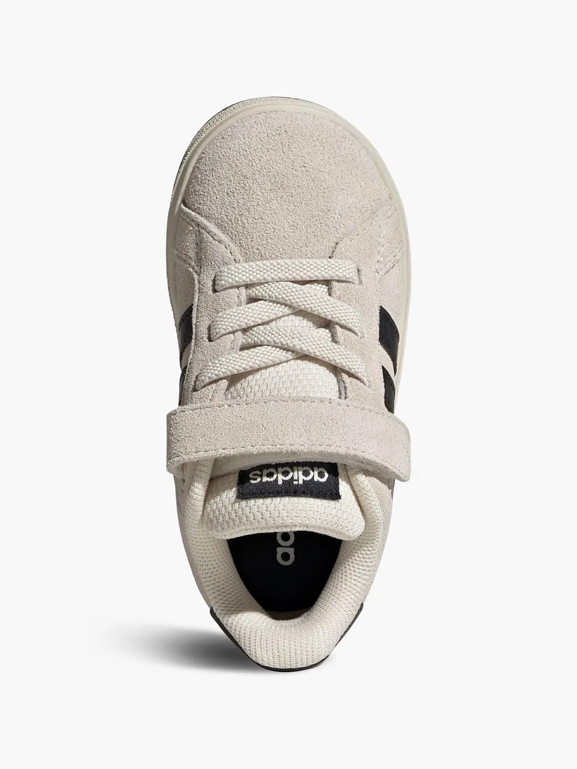 Детские полуботинки Adidas Grand Court 2.0, бежевый — фото 2