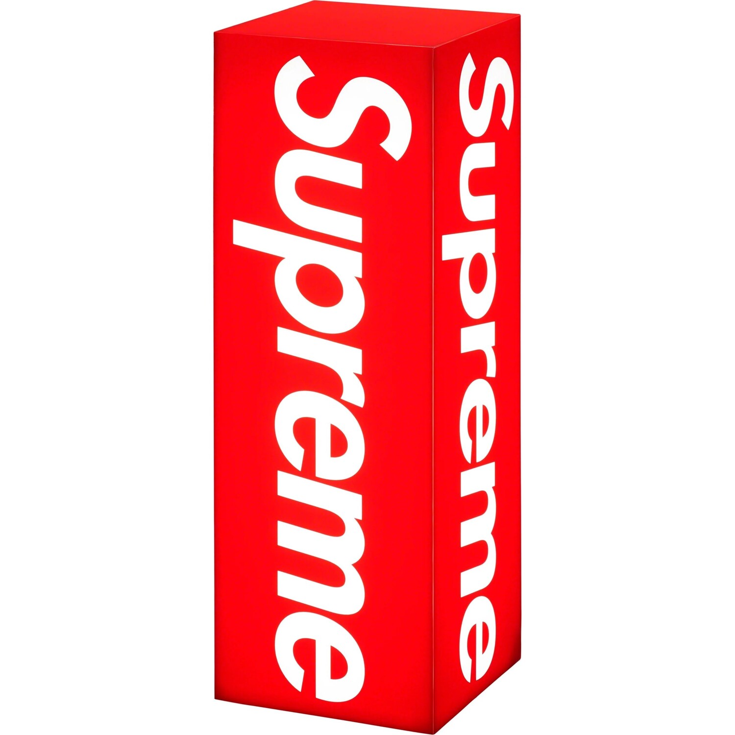 

Настольная лампа Supreme Box Logo, красный