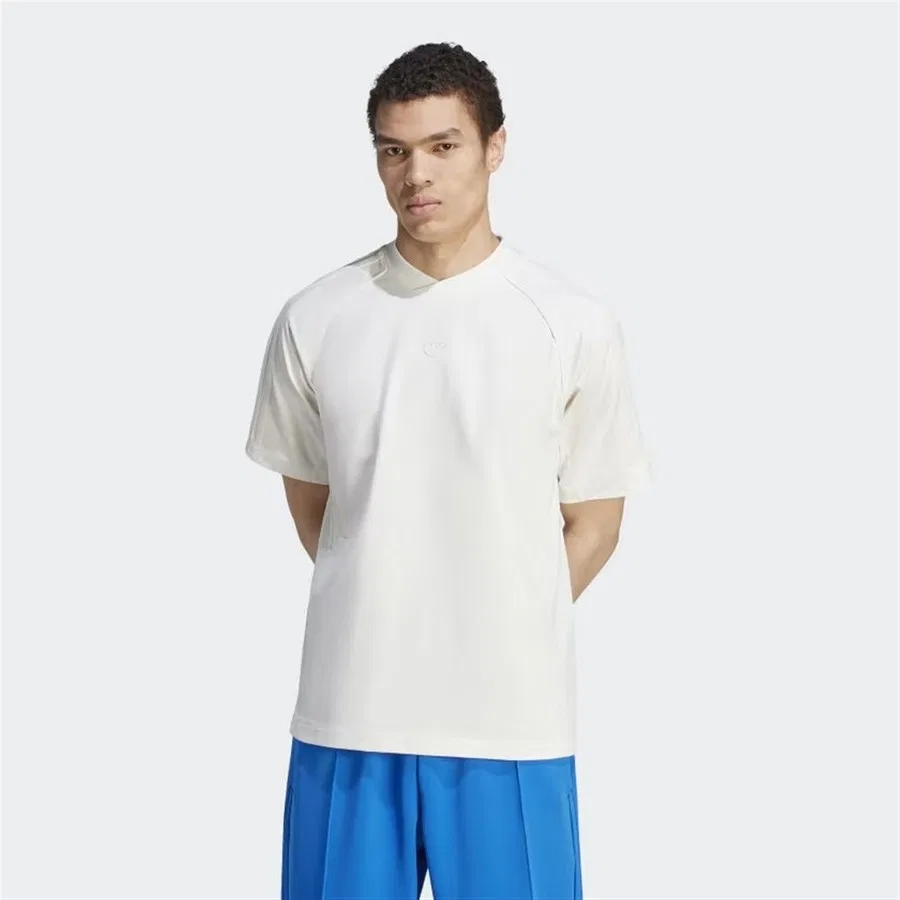 Футболка с коротким рукавом Blue Version Essentials Short Sleeve adidas, Белый