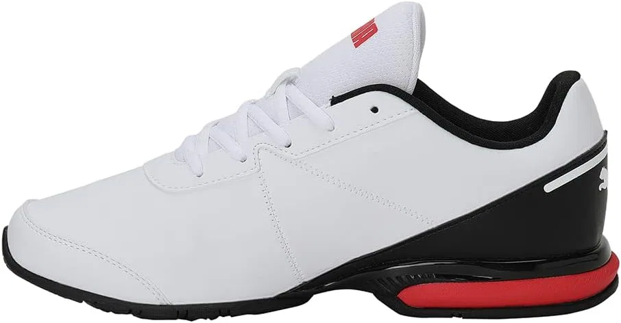 Кроссовки для бега PUMA Equate SL унисекс, Puma White Puma Black High Risk Red — фото 3