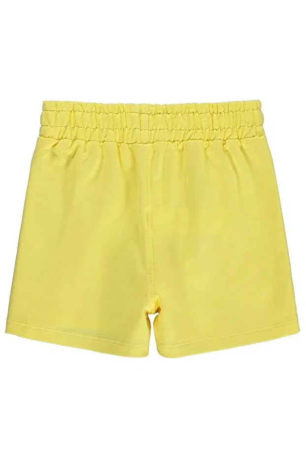 Детские шорты для девочек хлопковые Civil Girls, Yellow — фото 2