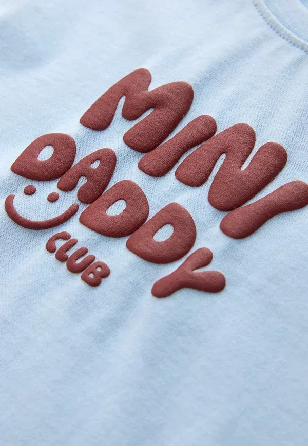 Футболка с принтом Smile Slogan T-shirt, Next, Chocolate Brown, коричневый/шоколадный — фото 2