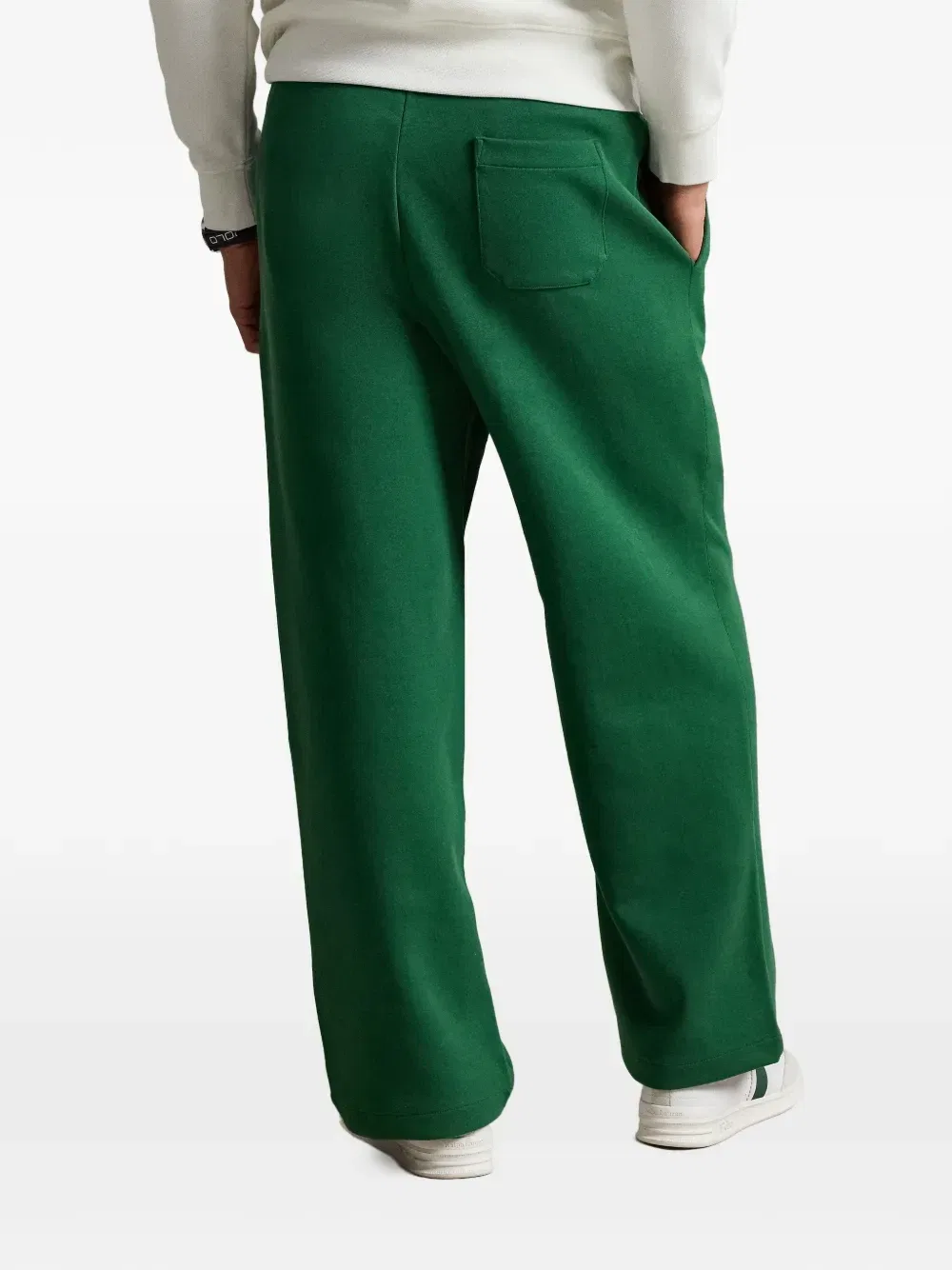 Прямые брюки с кулиской Polo Ralph Lauren, зеленый — фото 4