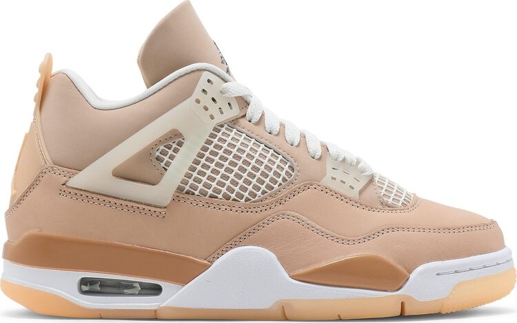 

Кроссовки Wmns Air Jordan 4 Retro Shimmer, загар, Бежевый, Кроссовки Wmns Air Jordan 4 Retro Shimmer, загар