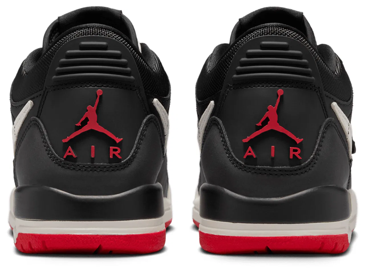 Кроссовки для мальчиков Legacy 312 Low Jordan, цвет Black/Sail/Red — фото 3