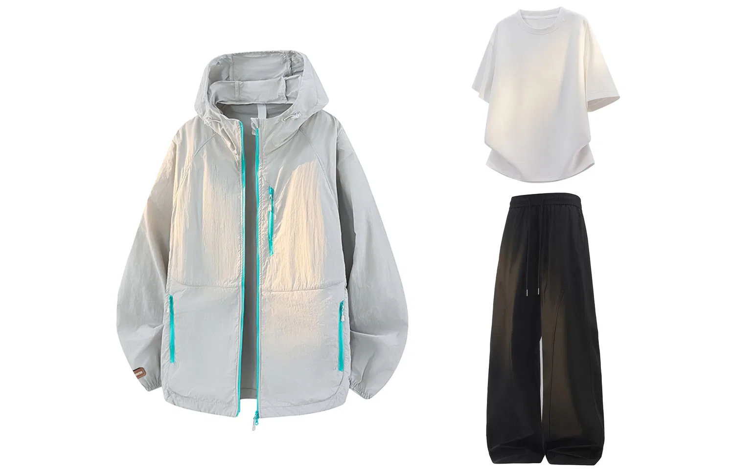 Детский спортивный костюм из 3 предметов с принтом, Casual Sportswear, WARRIOR — фото 3