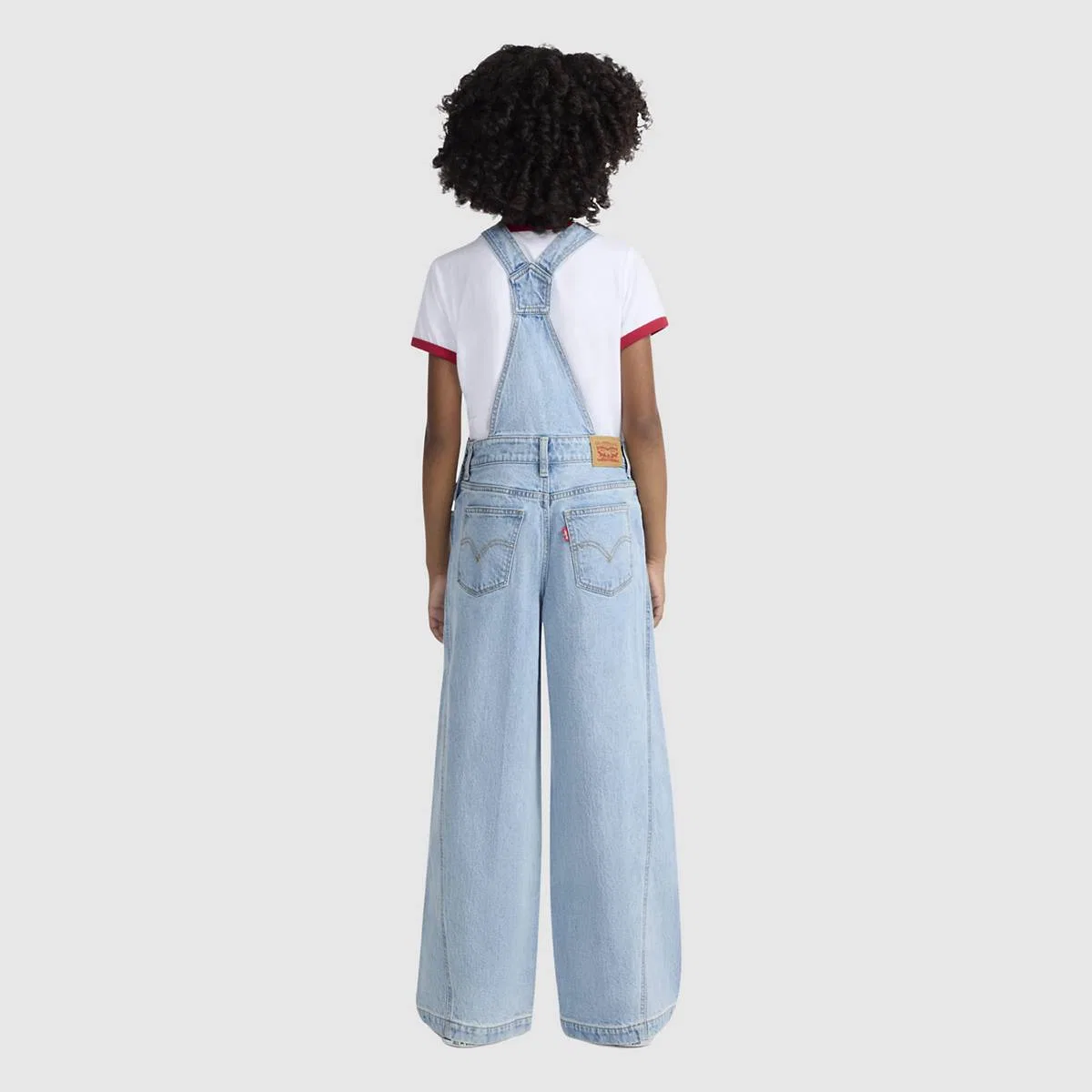 Комбинезоны-Карго для девочек 7-16 лет Levi's, Far And Wide - Light Wash — фото 4