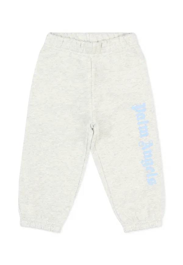 Брюки с принтом Palm Angels grey, серый