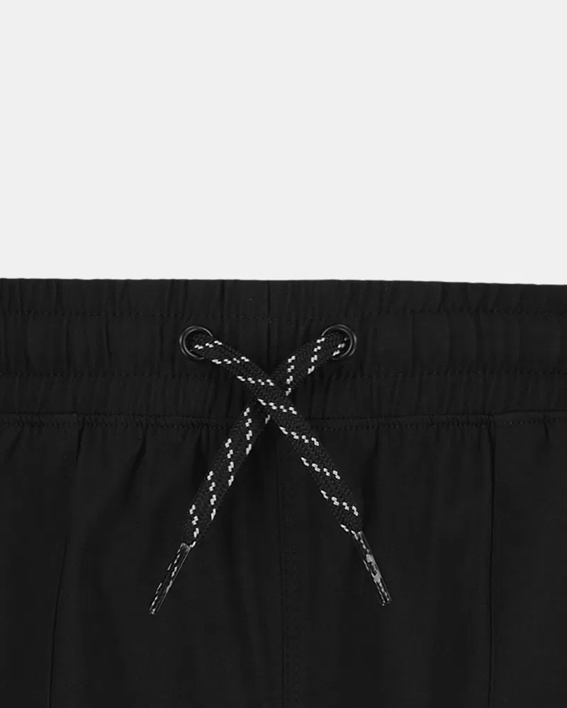 Шорты с внутренним швом 6,4 см быстросохнущие UA Base UnderArmour, Black/Steel — фото 2
