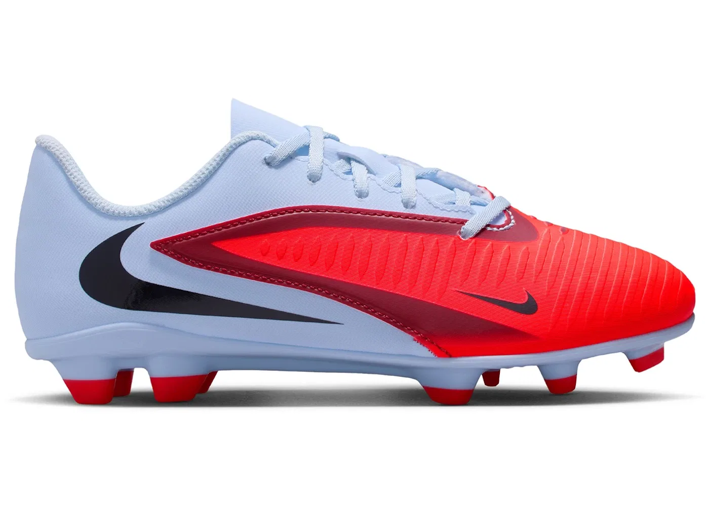 Детские бутсы Nike Phantom 6 Low Club MG Scary Good Pack, Royal Tint/Black/Bright Crimson