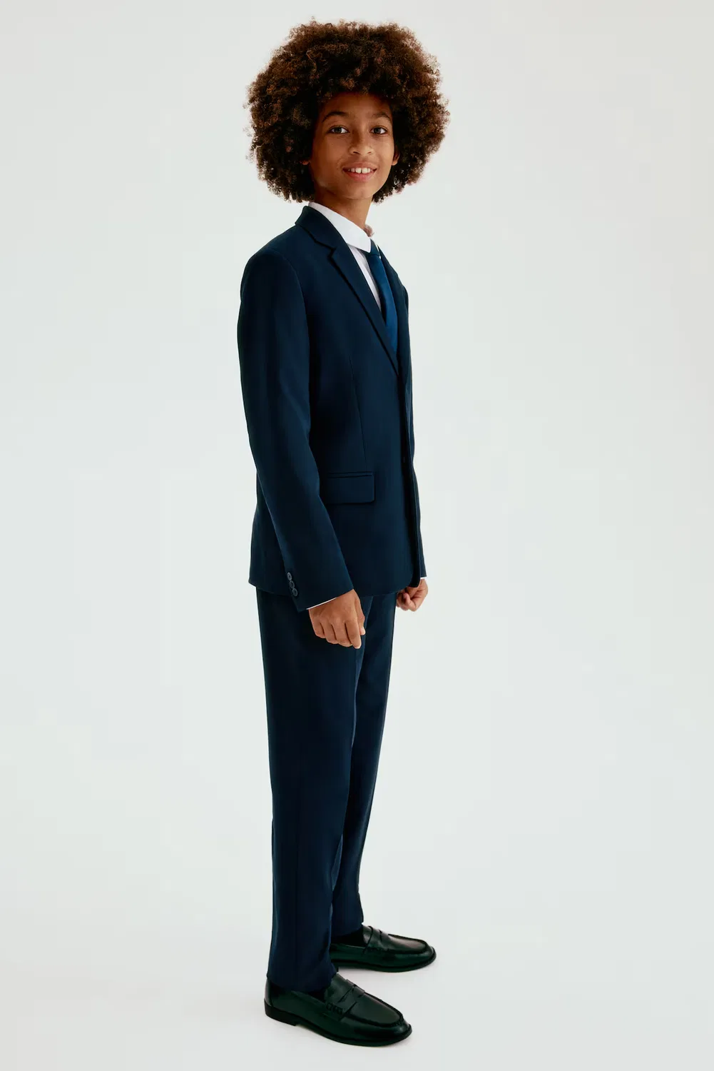 Мужской костюм H&M, Marineblau — фото 3