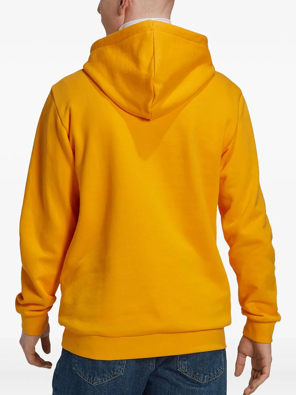 Худи Trefoil Adidas, оранжевый — фото 2