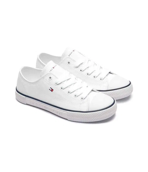 Детские спортивные кроссовки Tommy Hilfiger, белый — фото 3