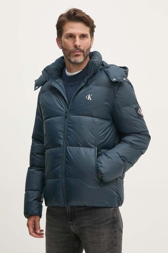 

Пуховик Calvin Klein Jeans, темно-синий