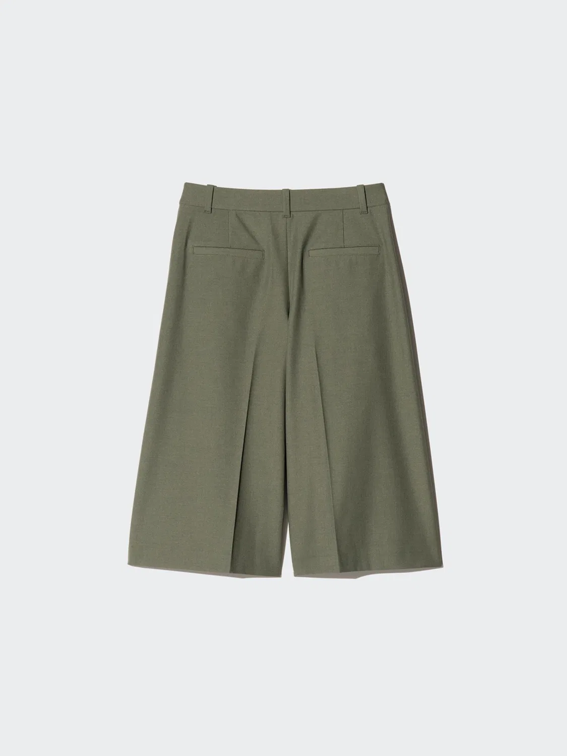 Брюки-юбка эластичные Uniqlo, серый — фото 3