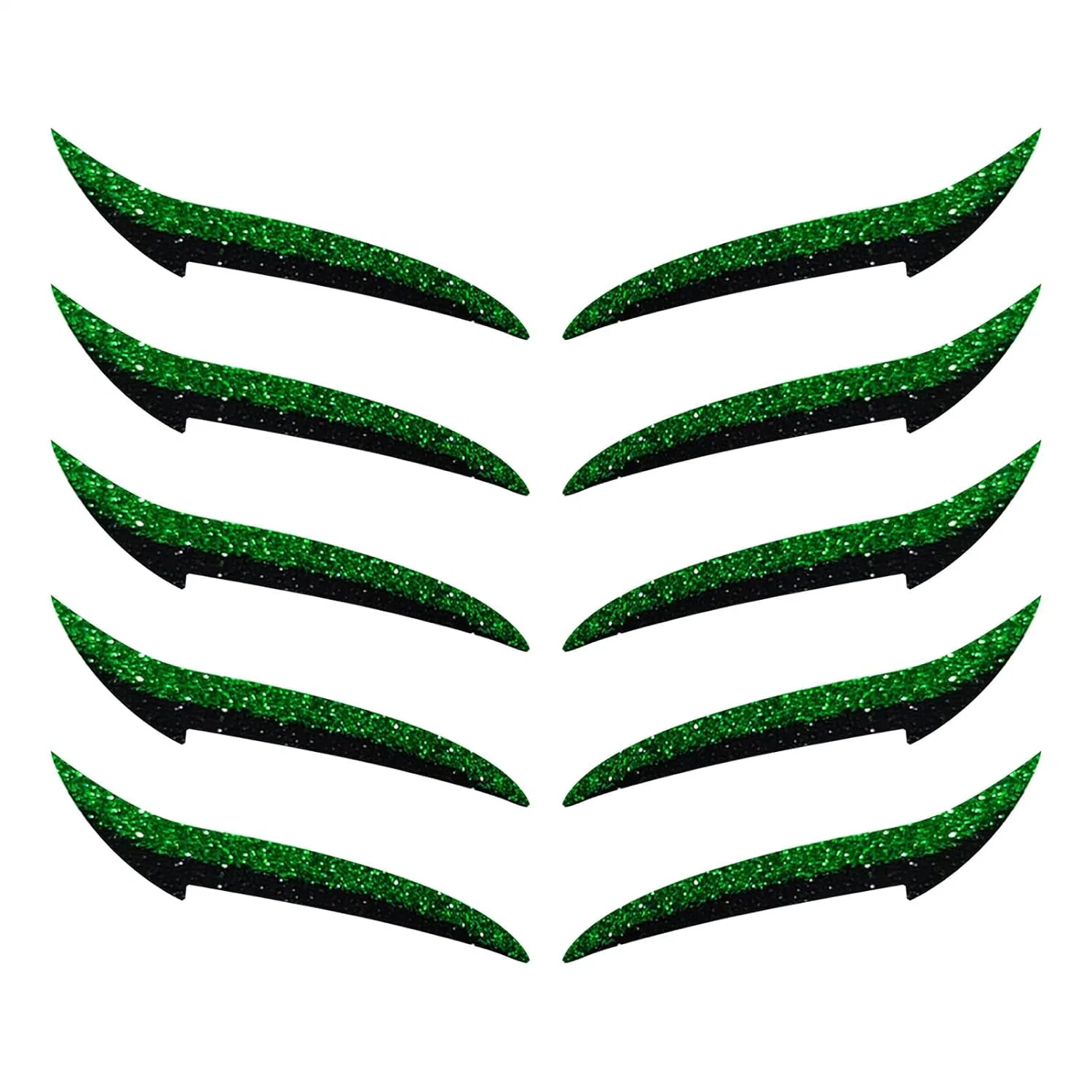 Наклейки для подводки глаз, 10 шт, Green Generisch
