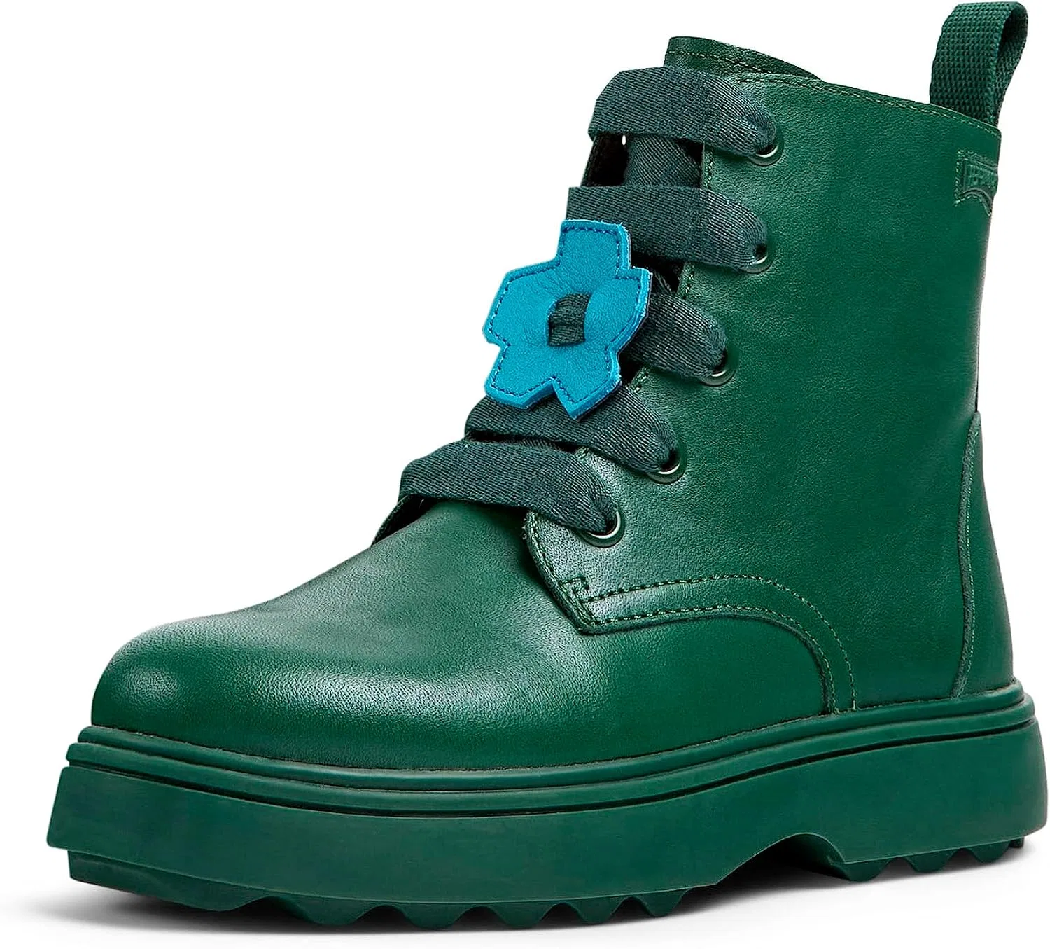 Детские ботинки для девочек Norte K900150 Camper, Dark Green