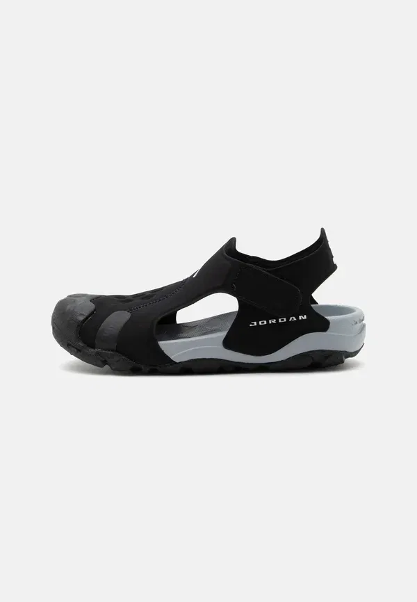 Сандалии Jordan, белый/черный/серый