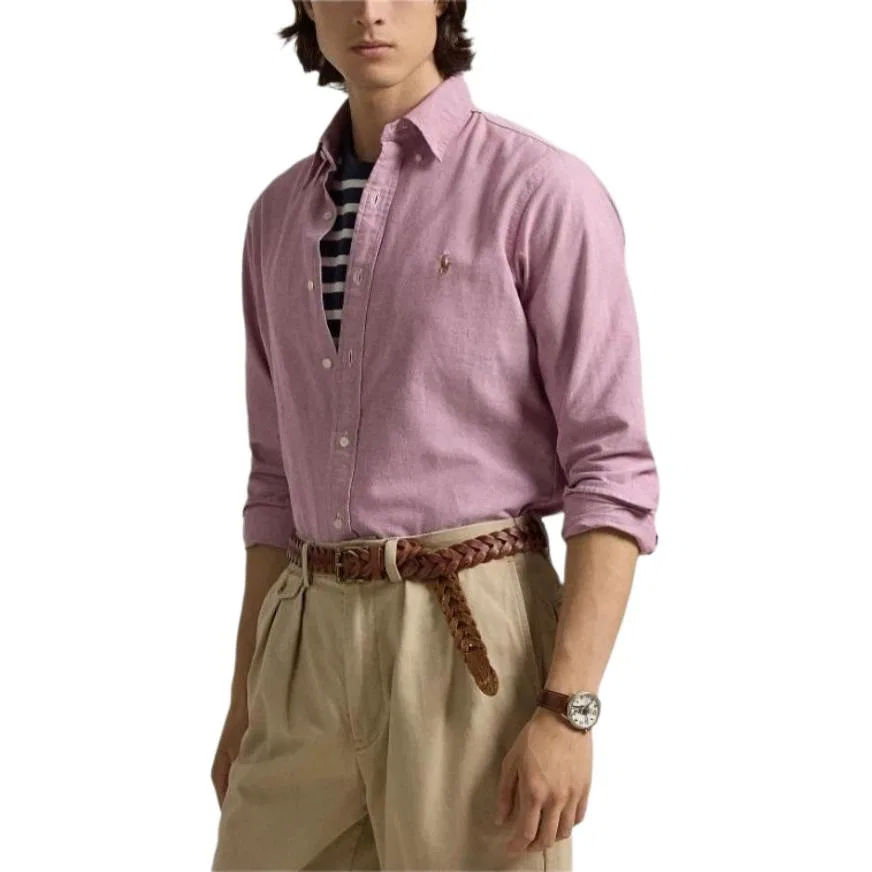 Мужская рубашка Pink Polo Ralph Lauren
