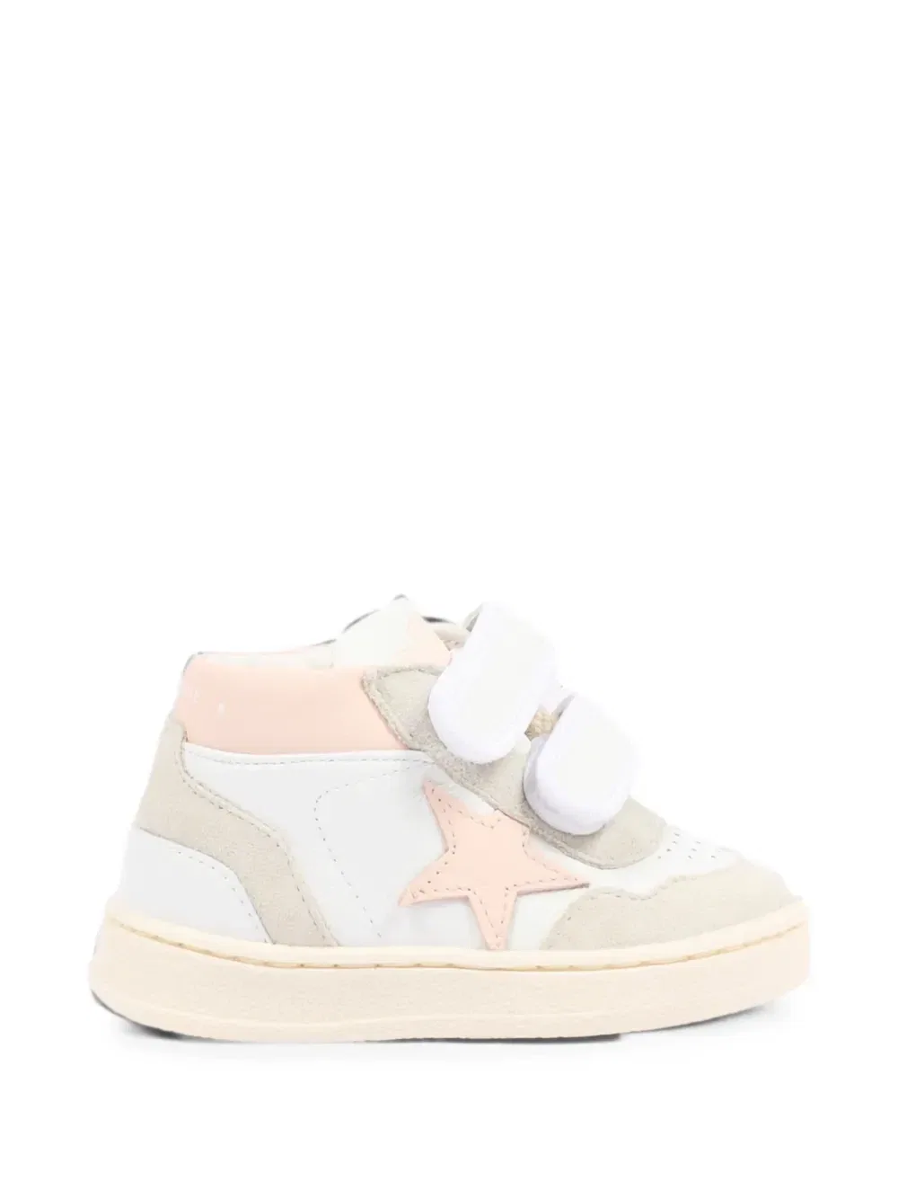Кроссовки June Basket с сенсорным ремешком Golden Goose Kids, белый — фото 2