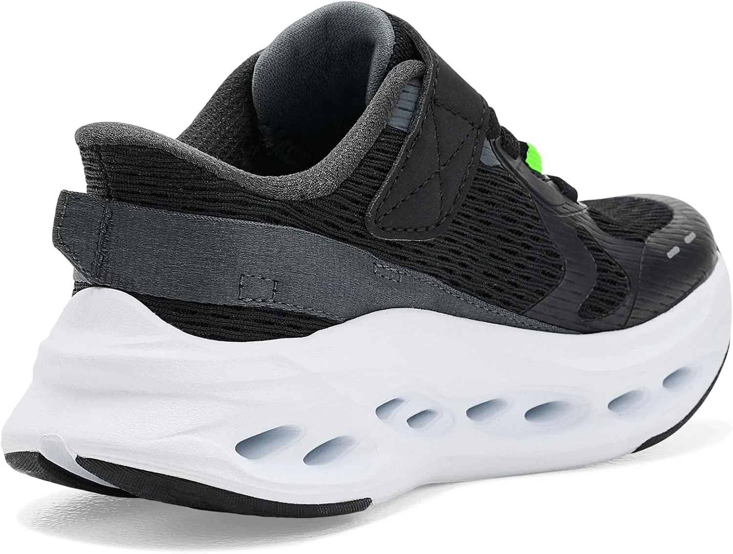 Детские кроссовки для мальчиков с технологией Hands Free Slip-ins Glide-Step 404206l Skechers, Black — фото 4