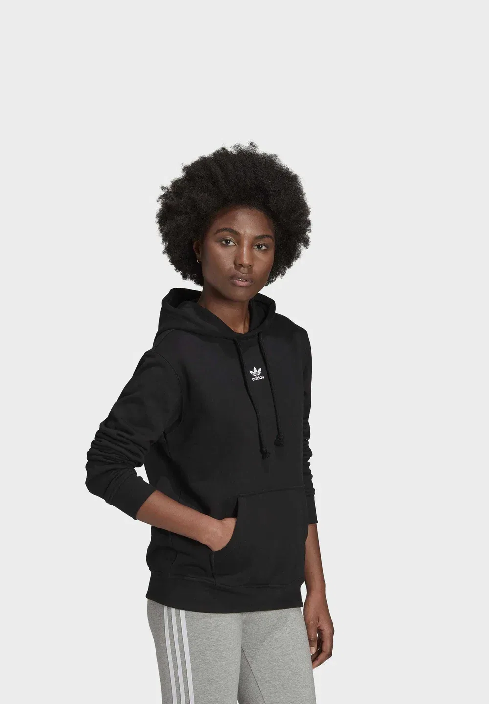 Толстовка с капюшоном Adidas Originals, Black — фото 3