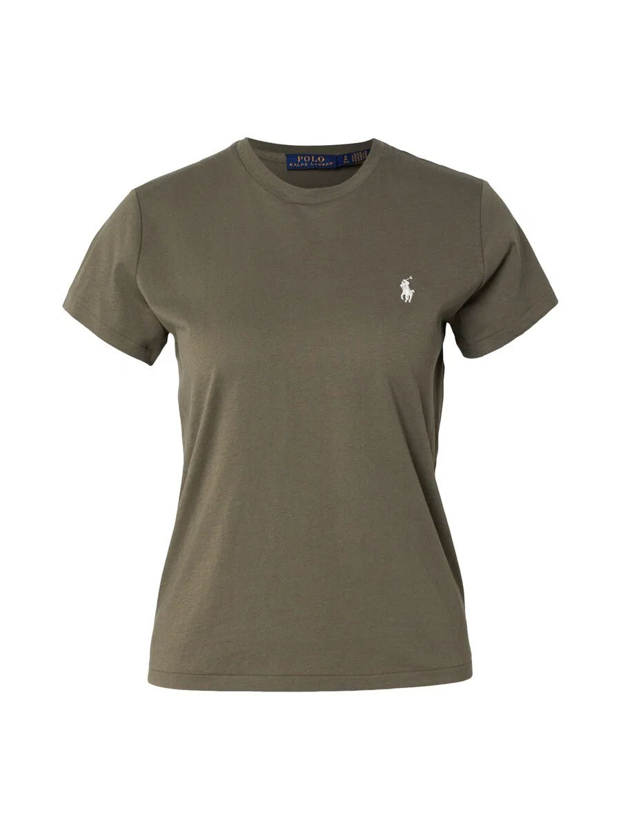 Футболка Polo Ralph Lauren оливкового цвета
