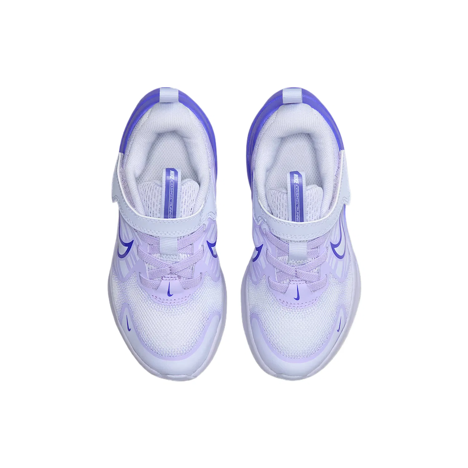 Детские кроссовки для бега с дышащей сеткой Cosmic Runner Nike, Light White Purple/Pulse Purple/White/Persian Purple — фото 4