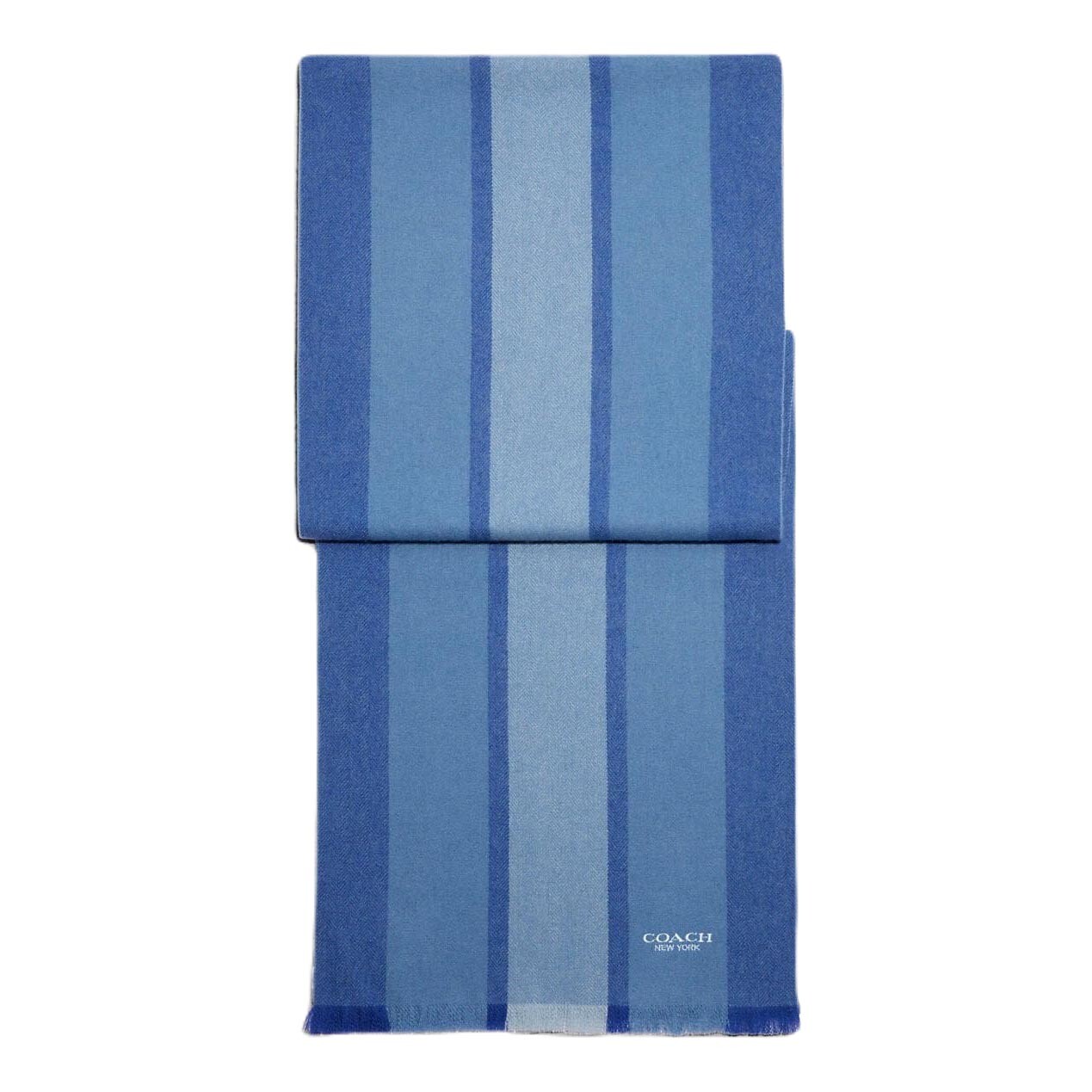 

Шарф Coach Outlet Varsity Sport Scarf, синий