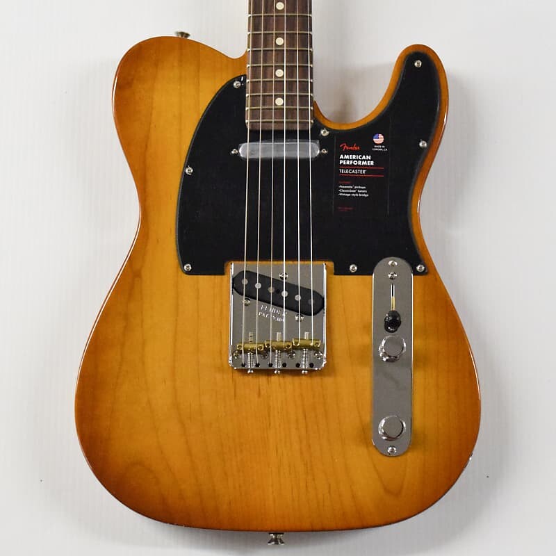 

Fender American Performer Telecaster - Honeyburst с накладкой из палисандра