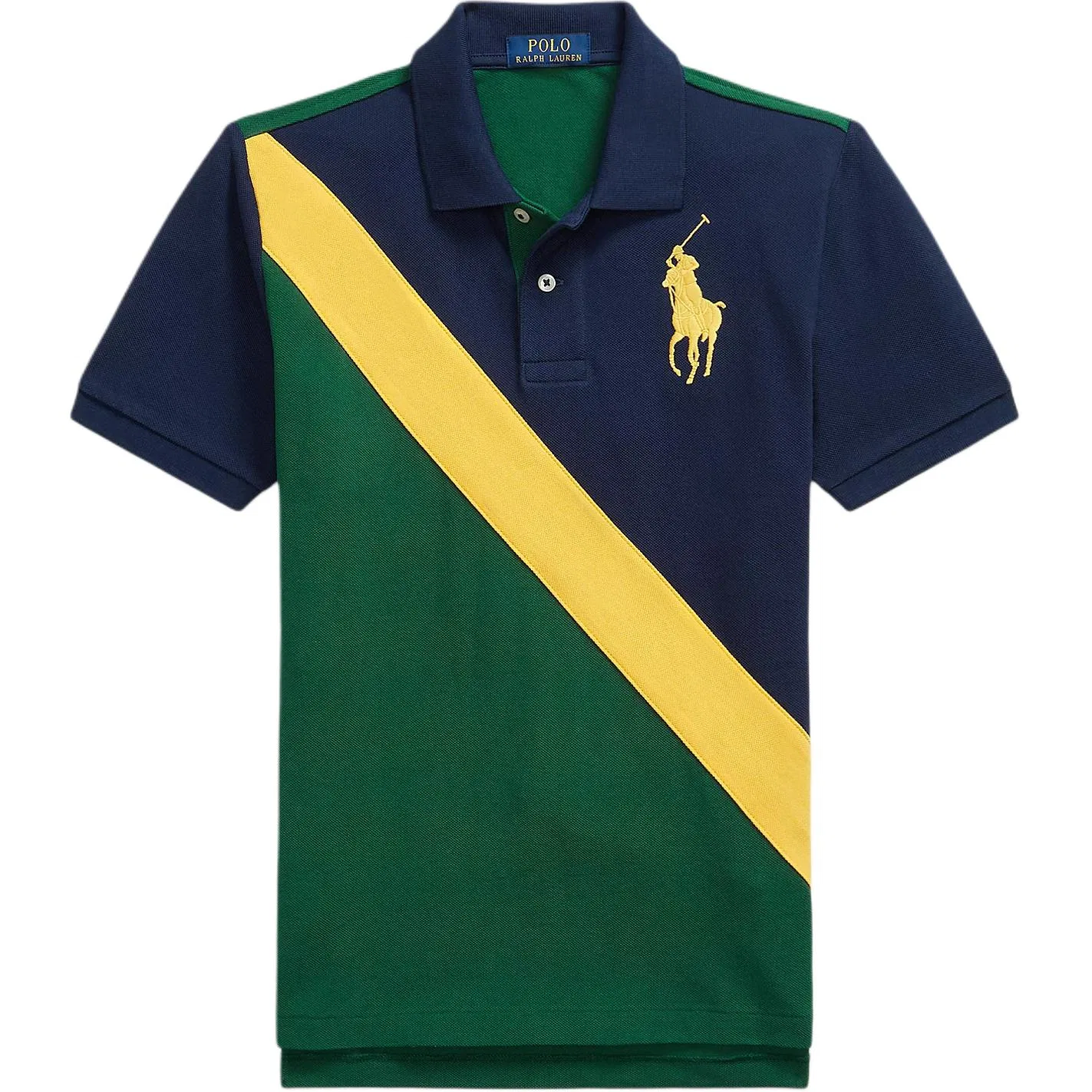 Детское поло с воротником-поло Multicolor Polo Ralph Lauren