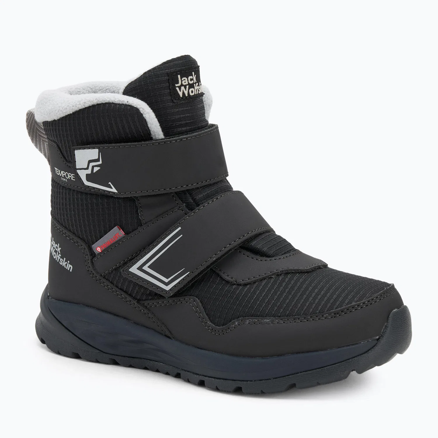 Детские ботинки с мембраной Polar Bear-B Texapore Mid Vc Jack Wolfskin, Grau