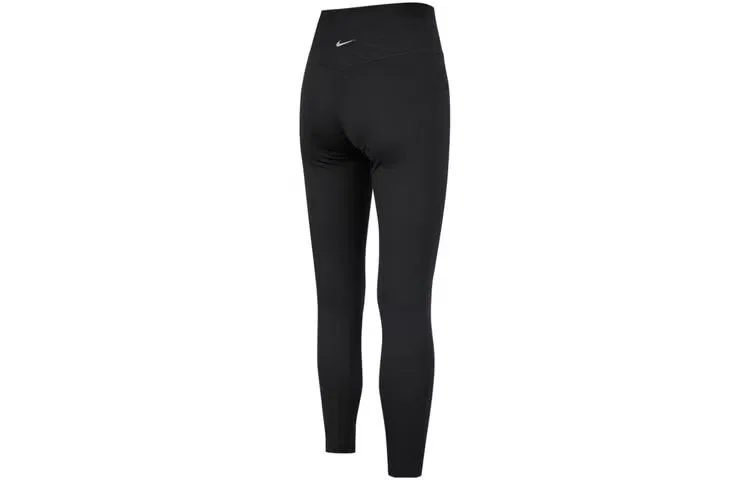 Леггинсы спортивные с завышенной талией Nike, черный